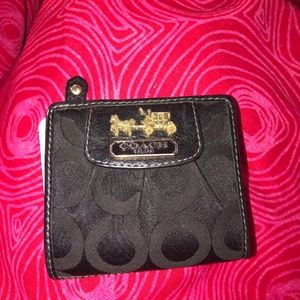Mini Coach Wallet Wear Inside